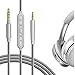 Produktbild GEEKRIA QuickFit Audio Kabel Kompatibel mit Bose QC 45, QC 35 Series II, QC 25, 700 ANC Kopfhörer, 2.5mm AUX Ersatz-Stereokabel für Kopfhörer mit Inline-Mikrofon und Lautstärkeregler (1.2m)