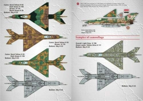 Print Scale 72-009 - 1/72 Decal for Mig-21 fishbed, Aircraft