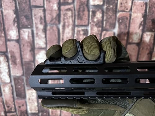 Jungle Leopard M4 MLok Keymod Handschutz Hand Stop PPG Python Blockieren Grip Griff Zubehör(Black)