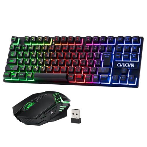 キーボードマウス ワイヤレスゲーミング充電式セット 90キーLEDバックライトRGB 2.4GHz無線 日本語配列 大容量バッテリー 4段階DPIマウス ps5 ps4 PC/Windows/Mac対応 日本語説明書付きG112