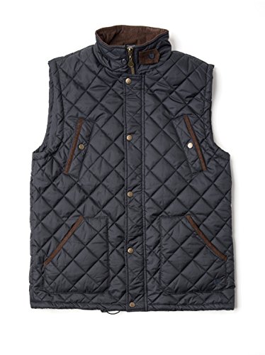 Vedoneire Mens Quilted Gilet (3033) Navy Padded Sleeveless Jacket Size XXXXL