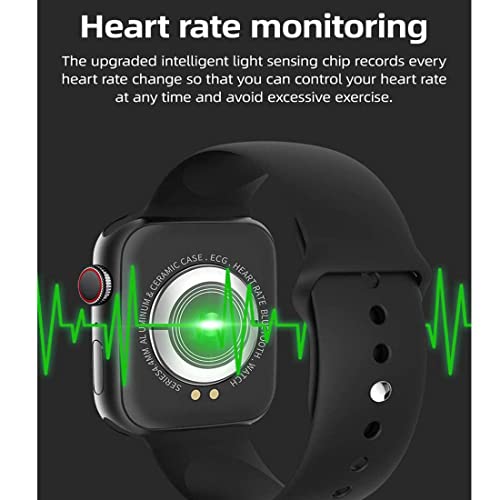 Image of Tokdis MX-1 Pro Bluetooth Calling Smartwatch - 1.69 inch LCD Display, Multiple Watch Faces, Sleep Monitor, Heart & SpO2 Monitoring, Multiple Sports Modes, Water Resistant (Sky Blue)