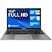 15.6" Full HD Laptop - 16GB RAM 512GB M.2 SSD Windows 11 Home, Dual-Band WiFi, Integrated Webcam - S15 N2 15 Inch Lightweight Laptop