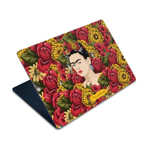 Vinyle Autocollant MacBook Air 15 M2 2023 Frida Kahlo Floral