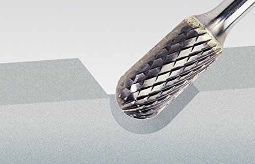 Fresa de acabado tungsteno carburo 3/8 in x 3/4 in miniatura 3