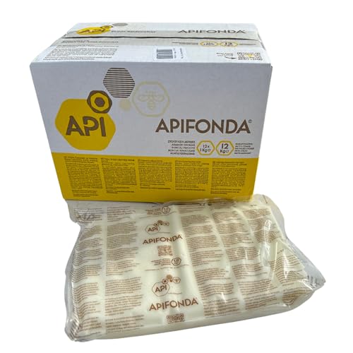 APIFONDA 12kg Box (12 x 1kg) Bee Fondant Complete Feed For Winter Feeding Bees