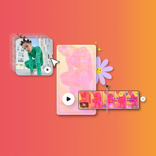 Image of Adobe Express Premium | All-in-One Graphic Design, Video & Social Media Tool | Web, Mobile & Desktop | Email Delivery