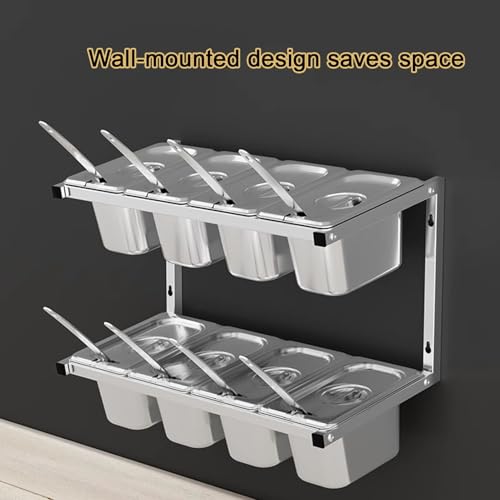 Station de cuisson à pizza en acier inoxydable – Chariot de table mural à 2 étages avec 10 grilles pour une organisation efficace des pizzas dans les restaurants et les cuisines