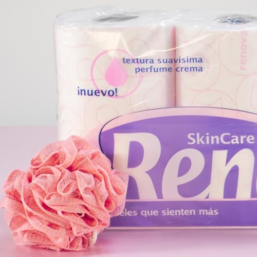 Miniatura 4 de Renova Skin Care Plus Papel Higiénico Decorado Perfumado - 6 Rollos (Paquete de 4)