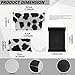 Rnyleeg Cow Print Crutches Pads for Adults Fashion Underarm Crutch's Pad and Hand Grip Covers Machine Washable Padding for Walking Arm Crutches