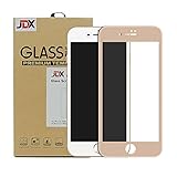 iPhone 7 Plus Screen Protector,JDX 0.2mm Carbon Fiber Protector Film 3D Full Cover Soft Curve Edge Ballistic Tempered Glass [3D Touch Compatible] for Apple iPhone 7 Plus(5.5