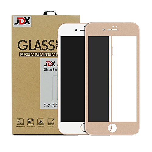 iPhone 7 Plus Screen Protector,JDX 0.2mm Carbon Fiber Protector Film 3D Full Cover Soft Curve Edge Ballistic Tempered Glass [3D Touch Compatible] for Apple iPhone 7 Plus(5.5