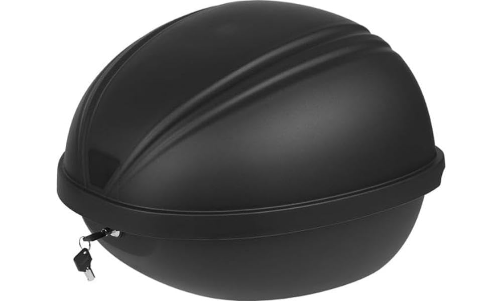 Polisport 8870800003 - Waterproof Urban E-Cargo Box Top case with a capacity of 30L and attachment to the luggage carrier of the e-bike and color Black