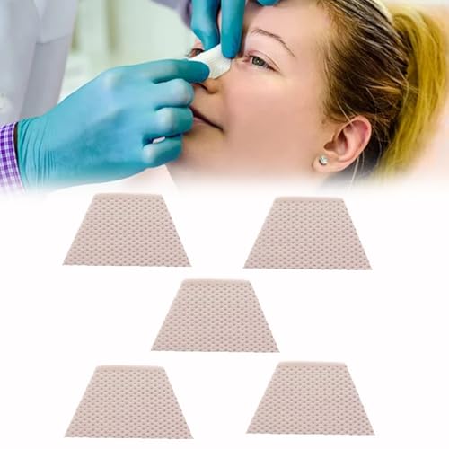 Férulas nasales termoplásticas, protector de soporte externo para nariz para ENT, rinoplastia septoplastia, inmovilización ortopédica, 5 unidades (S)