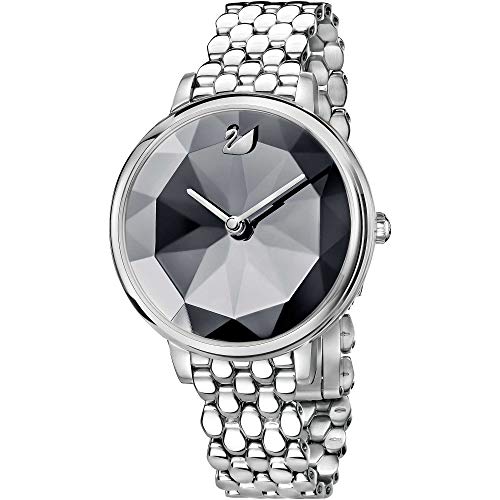 Swarovski Women's 35mm Steel Bracelet & Case Quartz Silver-Tone Dial Analog Watch 5416020