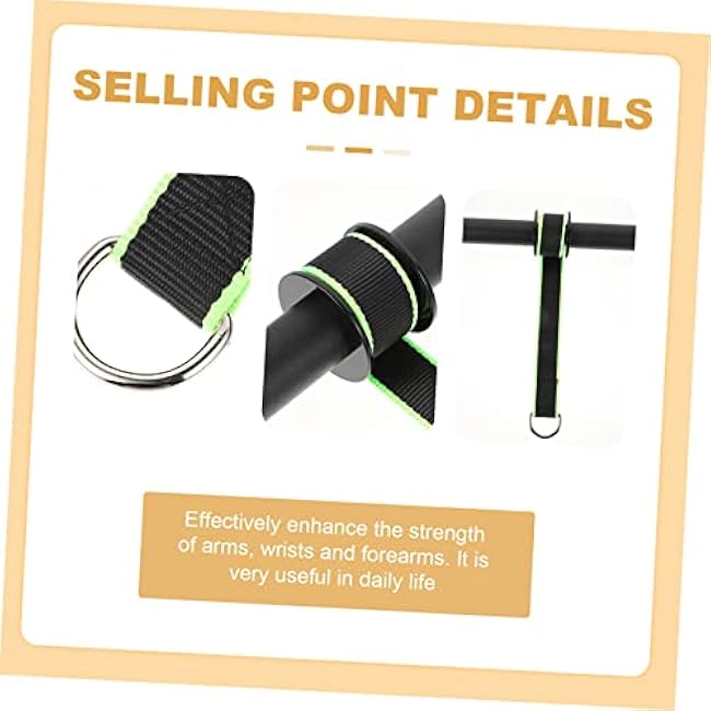 Amosfun 1set Forearm Trainer Strength Stick for Muscle Training Heavy Construction Portable Wrist Roller for Home and Gym Workouts and Lightweight Design