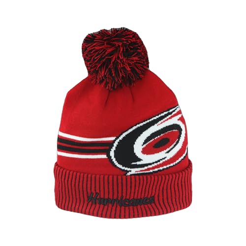 Carolina Hurricanes NHL Officially Licensed Beanie Pom Rush