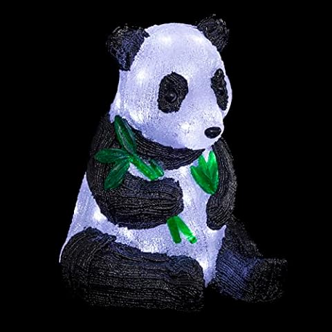 WEB2O Deco Christmas Shape Acrylic Outdoor Panda H28 Cover