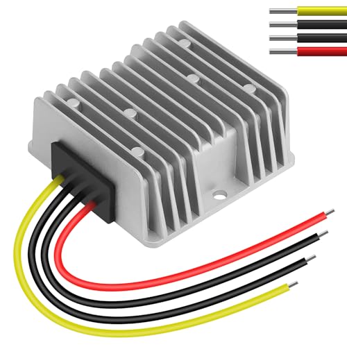 12V to 48V DC Step UP Converter - 6A 288W Voltage Regulator, Booster Converter Power Supply Module for Golf Cart Car Solar Generator
