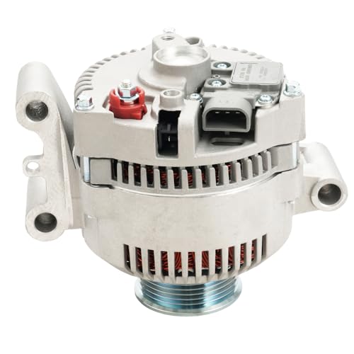 Image of KAX 95AMP Alternator 7750N-6G1 Compatible With Ford Ranger 96-05, F150 97-02, Explorer 95-00, Escort 97-02, E150 /E250 Econoline 97-02, B3000 /B2500 /B4000 /B2300 Replace 7750N-6G1