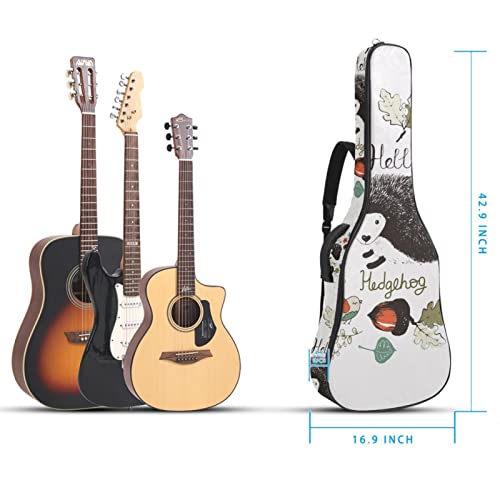 Housse de transport rembourrée imperméable Oxford pour guitare avec bandoulière réglable - Les Beatles, Paul McCartney, John Lennon, RIngo Starr, George Harrison Housse de transport rembourrée imperméable Oxford pour guitare avec bandoulière réglable – Image 6