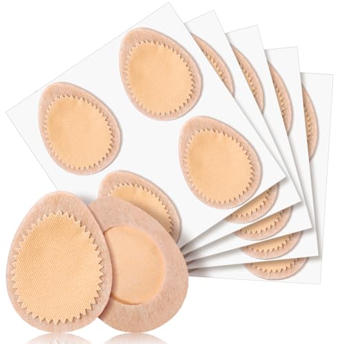 Image of Cutecrop 24 Pcs Foot Bunion Cushion Protector Pads Callus Toe Cushion Pad Corn Mat Patches Shoe Accessories for Women Men Wear with Shoes