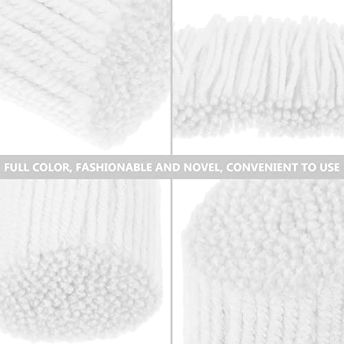 Image of 10 Rolls Latch Hook Rug Yarn Acrylic Fiber Yarn Set for Durable DIY Rug Making and Home Decor Crafts