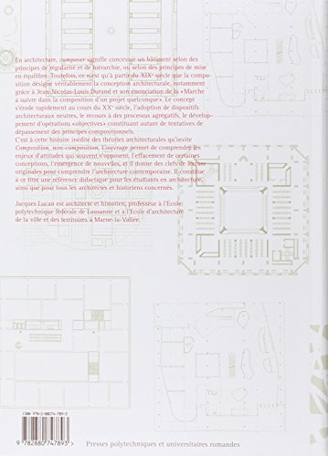 Composition non-composition architecture essai théorique histoire de l'art