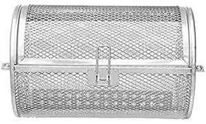 Tower Rotating Mesh Frying Basket,Stainless Steel,T17038006
