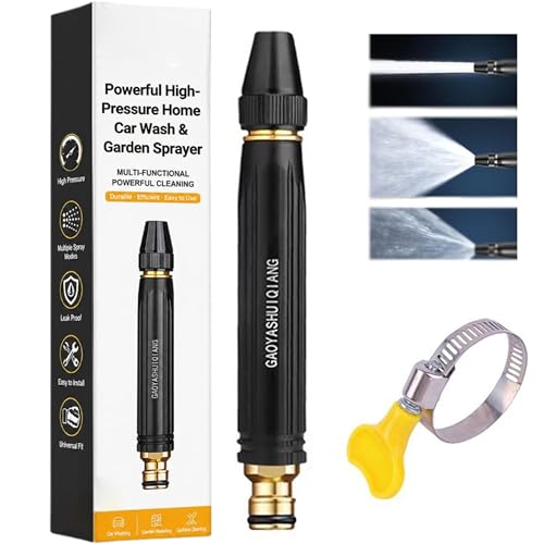 High Pressure Sprayer 2026 New Multi High Pressure Water Gun Powerful High-Pressure Home Car Wash & Garden Sprayer for Watering Plants and Vegetables and Car Washing (1 Pack)