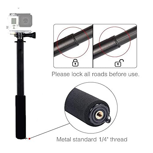 Monopod Selfie Stick extensible SCRUBY impermeable para evitar fotos movidas 3