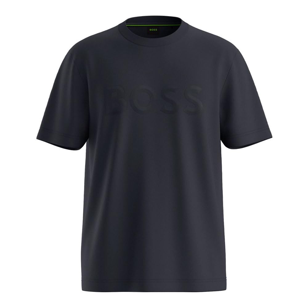 BOSS Iconic Zone Men's T-Shirt, Dark Blue, L