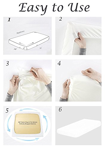 Image of Elegant Pure Egyptian Cotton 500 Thread Count Beige Solid - Sleeper Sofa Sheet Set (4 PCs) in Full Size 54 inch x 72 inch x 5 inch