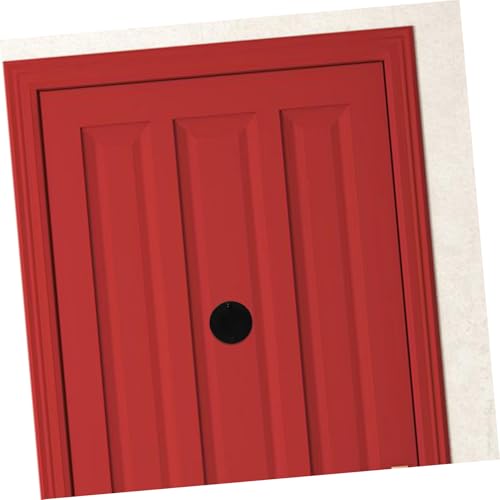 Lurrose Tapa para Agujero de Puerta, Mirilla delgada para privacidad, color negro mate, seguridad y estilo miniatura 6