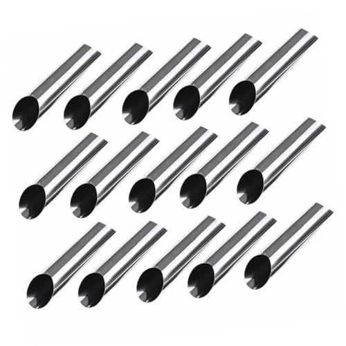 Cabilock Moules À En Acier Inoxydable Moules À Croissants Tube Creux Pour La Cuisson Du Récipient Pour Le Levain Outil De Cuisson Du