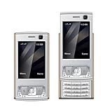 VBESTLIFE Entsperrtes Slider -Telefon, 2G GSM -Mobiltelefon mit 2,0 -Zoll (Gold)