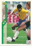 1994 Upper Deck World Cup Contenders English/Spanish #79 Cafu Brazil Soccer Card in Raw (NM or Better) Condition
