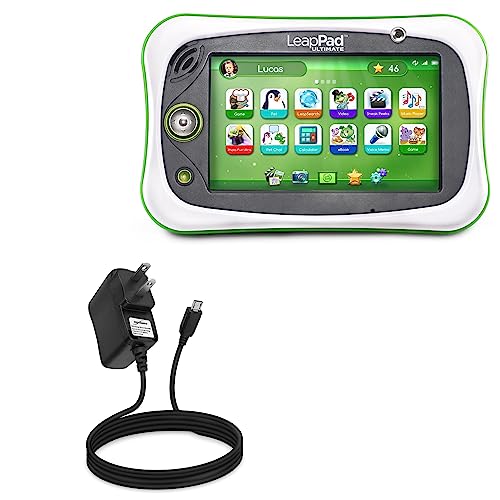 BoxWave Charger Compatible with Leapfrog LeapPad Ultimate - Wall Charger Direct (5W), Wall Plug Charger for Leapfrog LeapPad Ultimate