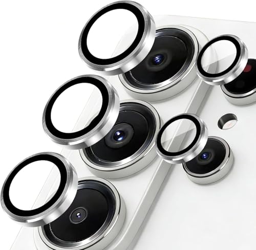 Image of CLITZ for Samsung Galaxy S26 Ultra Camera Lens Protector, Alloy Individual Lens Protectors with Alignment Frame, 9H Hardness, HD Clear, Scratch Resistant, Glass, White