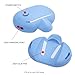 AI Smart Anti-Snoring Device with Strap,Detecting Snoring Sounds 40 Decibel Start Nose Massage,Low Noise, Adjustable High Low Vibration,Improves Breathing and Sleep Quality Home Travel (Blue)
