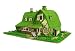 1/150 Studio Ghibli series Kiki's Delivery Service Kiki and Gigi's house (Okino House) MK07-22 Paper Craft by Totoro