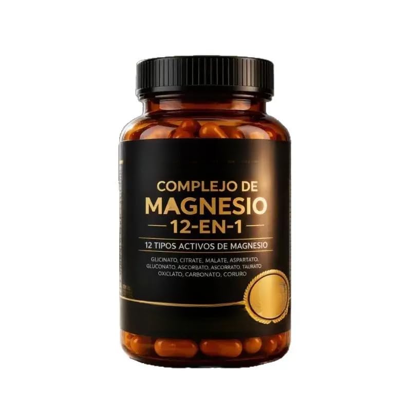 𝟏𝟐 𝐢𝐧 𝟏 𝐌𝐚𝐠𝐧𝐞𝐬𝐢𝐮𝐦 - Pour la relaxation, les muscles, les nerfs et le sommeil, le soutien cardiaque, végétalien