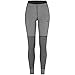 Kari Traa Smekker Bottoms Women's Base Layer Leggings, 100% Merino Wool Knit Winter Warm Pants, Lightweight Base Layer Leggings Pants, Black, Large