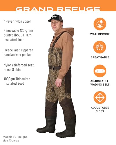 Image of FROGG TOGGS Men's Grand Refuge Bootfoot Hunter Bootfoot Wader