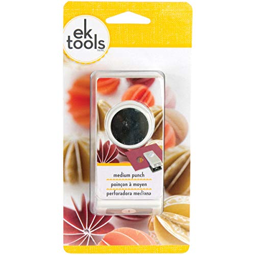 EK Tools Circle Punch 1 Inch With Safety Lock Create Perfect Circles for Handmade Cards Scrapbooking Gift Tags Invitations and Decoration