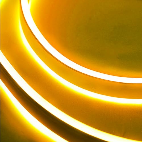 Tira de LED Neon SUYOOULIN 10ft color naranja miniatura 3