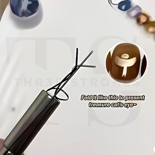 Image of THR3E STROKES HEART MAGNET 3D Cat Eye Gel Polish Nail Magnet Tool for Nail Art Design Magnetic LED Polish Soak Off UV Gel DIY Magnet Stick Manicure Art Tools Kit for Salon Studio or Home (PINHeartMAGNET) (PIN)