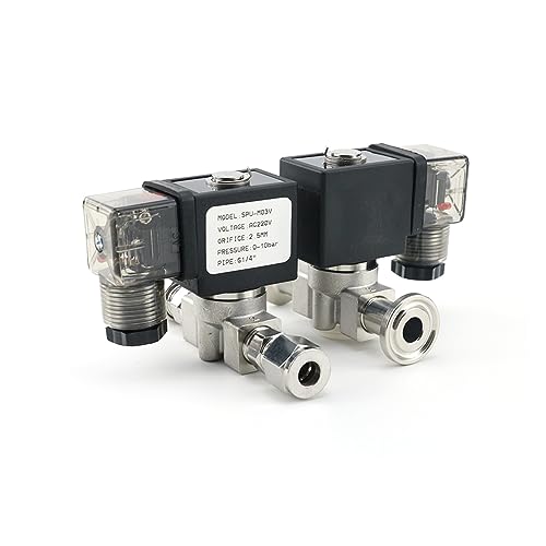 Électrovanne inox G 1/4 DN8 VX2120-08-SS-NC 220VAC pour contrôle de fluide - 5