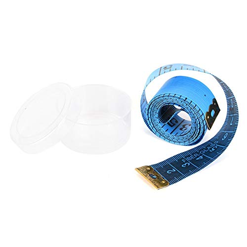 RWRAPS 59.1 in/60 Cintas métricas Regla de medición del Cuerpo Cinta métrica de Costura a Medida Cinta métrica de Costura Plana Suave Cinta métrica de Escala (Color: 2 Piezas) (2 Piezas)