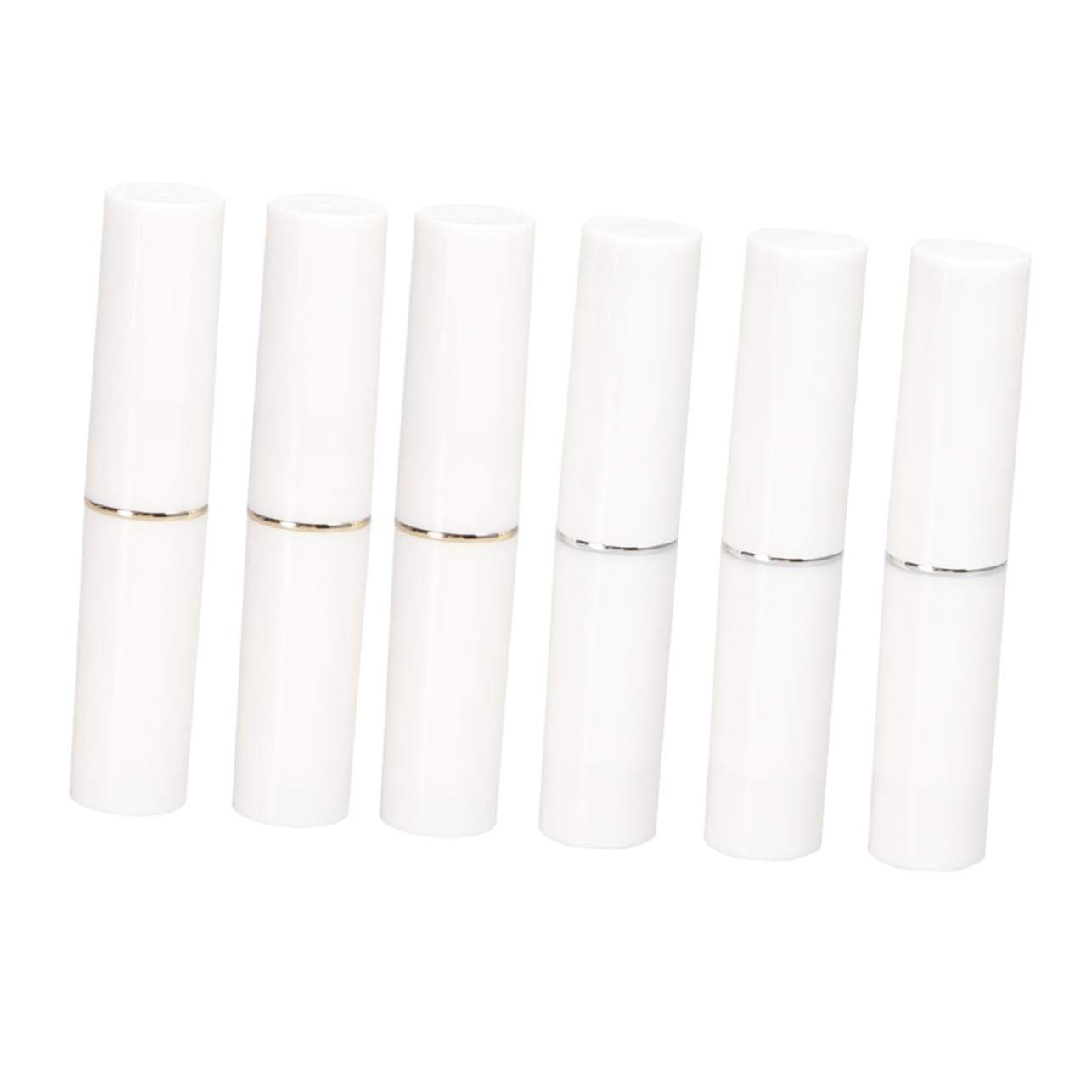 FRCOLOR 6pcs 2. Women Empty Plastic Tubes Storage Container for Diy Lipgloss Crafts
